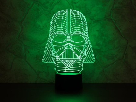 3D светильник  Дарт Вейдер