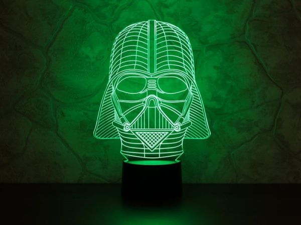 3D светильник  Дарт Вейдер
