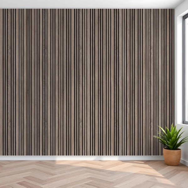 2К Панель Стеновая Акустическая Stella Comfort Dream Standart Дуб Винтаж 2780х600х9 (уп.1шт.)