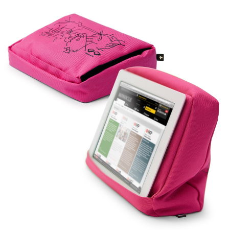 Подставка с карманом для планшета hitech 2 розовая