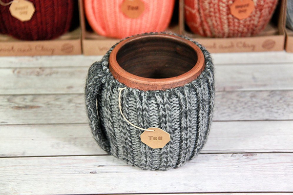 Вязаная кружка "Сумерки"