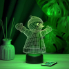 3D светильник  Светильник "Снеговик"