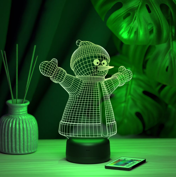 3D светильник  Светильник "Снеговик"
