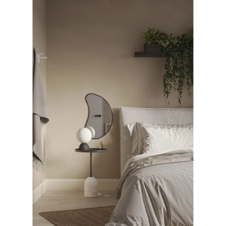 Лампа настольная texture moon, D20х29 см, черная