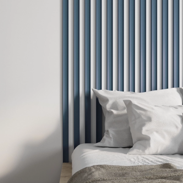 Интерьерная Рейка МДФ STELLA Планкен Рекесс De Luxe Ocean 19*50*2700 (уп.4 шт.)