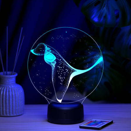 3D светильник  Светильник "Скат"
