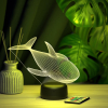 3D светильник  Светильник "Косатка #2"