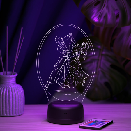 3D светильник  Светильник "Бальные танцы"