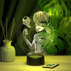 3D светильник  Леди Баг