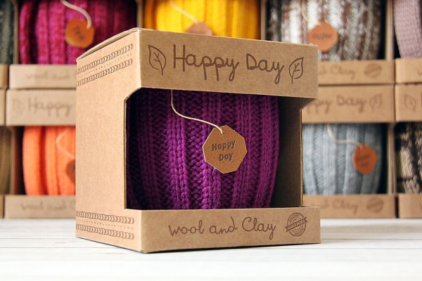 Вязаная кружка "Марсала"