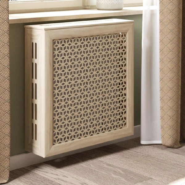 Экран для радиатора 60х60 см Илона дуб сонома STELLA