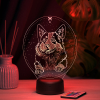 3D светильник  Светильник "Собака Корги"