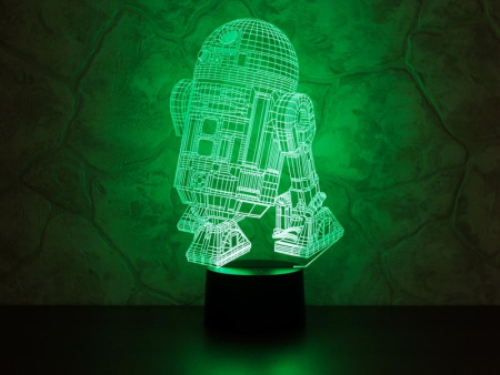 3D светильник  R2-D2