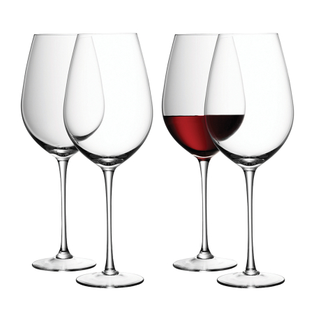 Набор из 4 бокалов для красного вина wine 850 мл