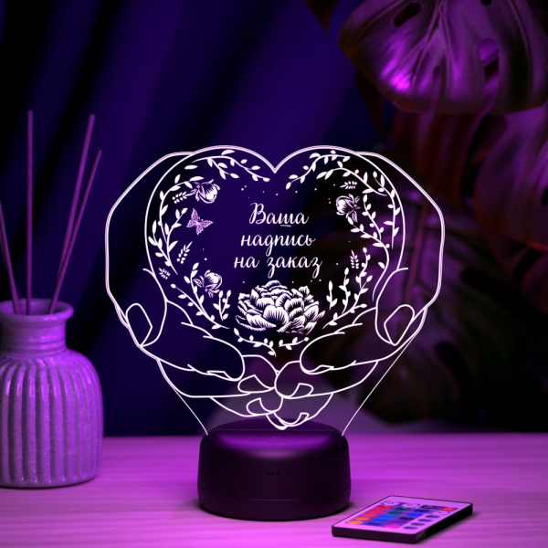 3D светильник  Светильник "Сестре"