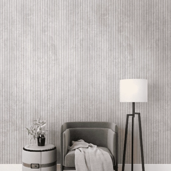 2К Профиль Финиш МДФ Stella Beats Premium Бетон Чикаго 2700x77x16 (упак.4шт.)