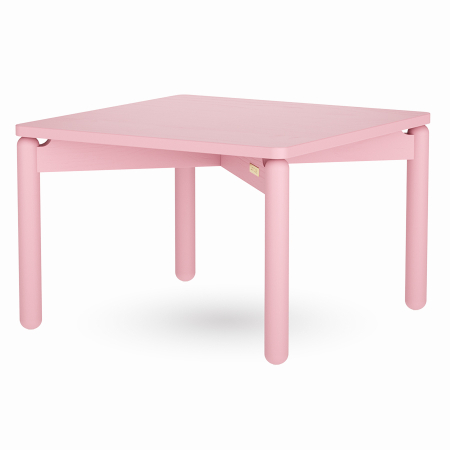 Столик кофейный saga, 60х60 см, розовый