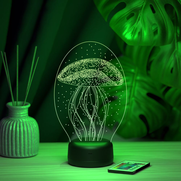 3D светильник  Светильник "Медуза"