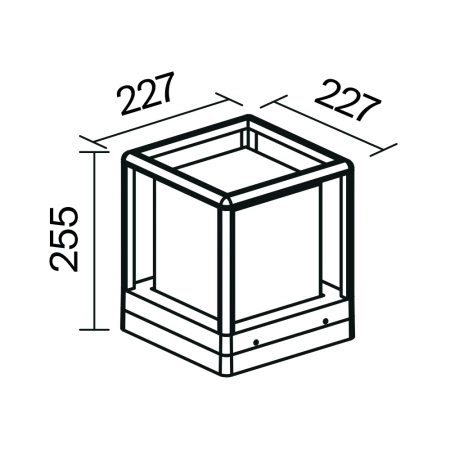 Ландшафтный светильник Outdoor O455FL-01GF