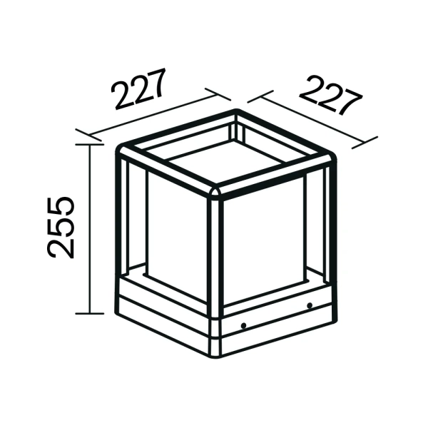 Ландшафтный светильник Outdoor O455FL-01GF