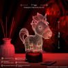 3D светильник  Светильник "Малютка единорог"