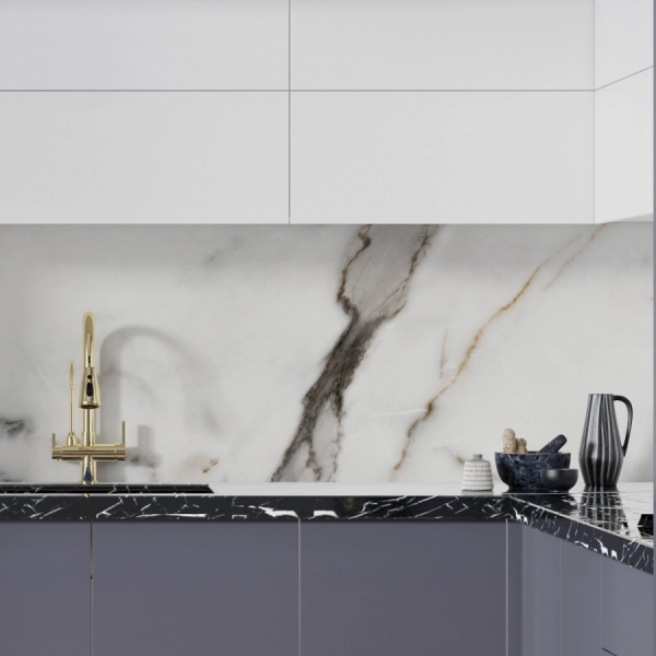 Панель ПВХ глянец Novita Wall Гималаи 1200*600*2,5мм (4 шт в упак)