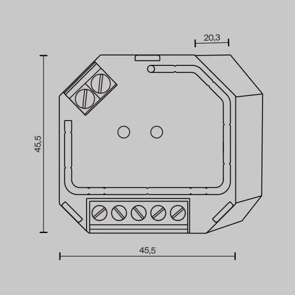 Диммер Lighting control 721019