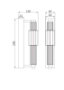 Настенный светильник (бра) Maytoni MOD308WL-L9GN3K