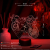 3D светильник  Светильник "Мотоцикл Honda"