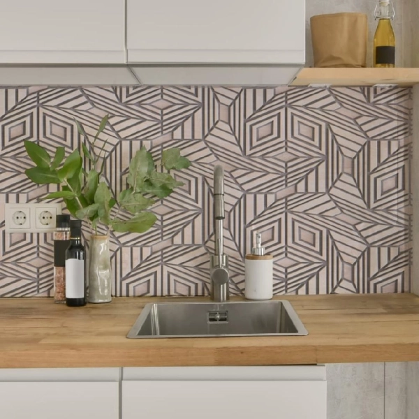 Панель ПВХ 0,3 мозаика «Техно флора» Stella