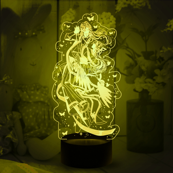 3D светильник  Се Лянь и Хуа Чэн (Благословение небожителей)