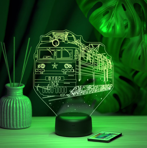 3D светильник  Светильник "Электровоз ВЛ80"