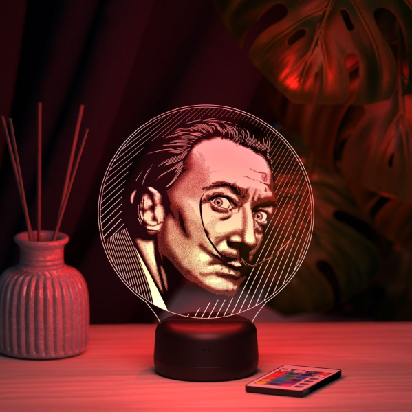 3D светильник  Светильник "Сальвадор Дали"