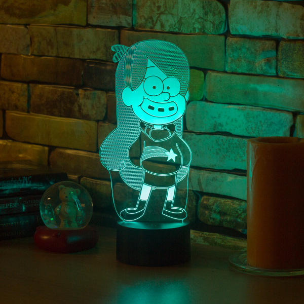 3D светильник  Мэйбл Пайнс (Гравити Фолз)