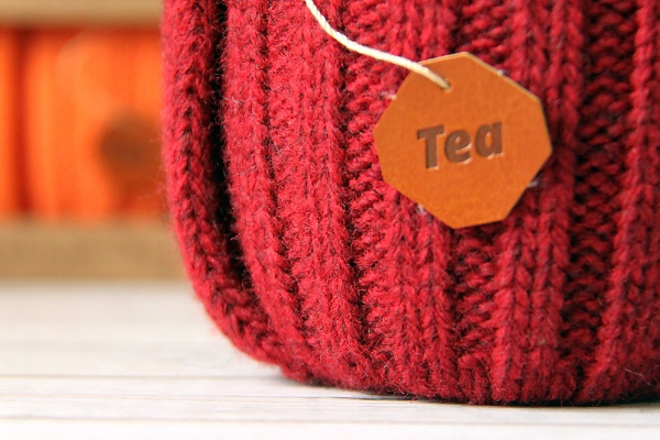 Вязаная кружка "Глинтвейн"