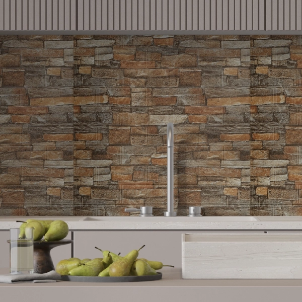 Панель ПВХ на клеевой основе "Дрезден" Light(10шт)