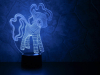 3D светильник  Little Pony