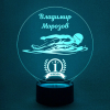 3D светильник  Плавание