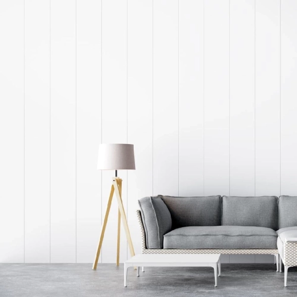 Панель МДФ Classic STELLA Standart 2700х200х6 Белый (упак. 8 шт.)