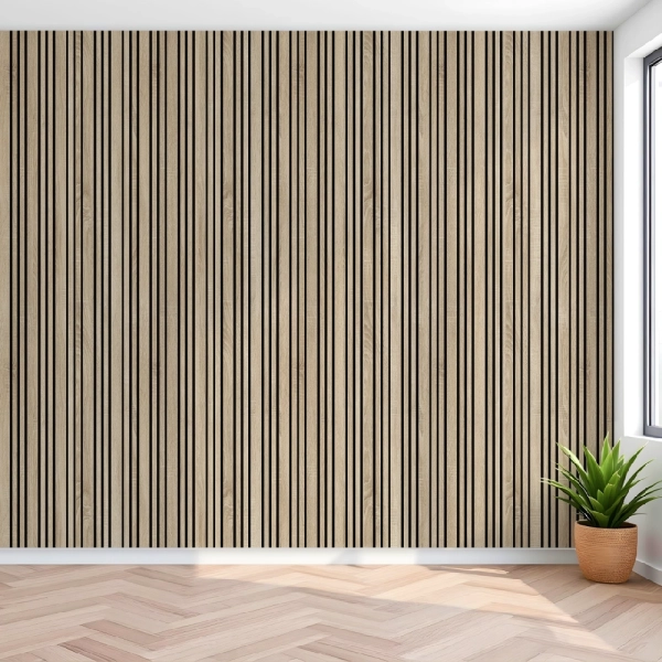 Панель Стеновая Акустическая Stella Comfort Dream Standart Дуб Сонома 2780х600х9 (уп.1шт.)