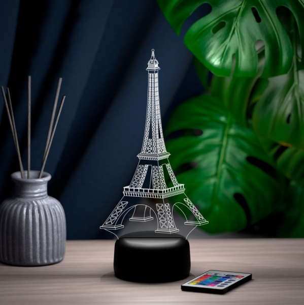 3D светильник  Светильник "Эйфелева башня"