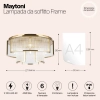 Потолочный светильник Maytoni MOD174CL-06G