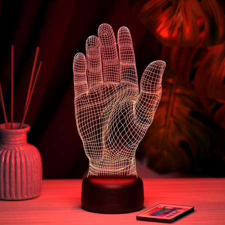 3D светильник  Светильник "Рука"