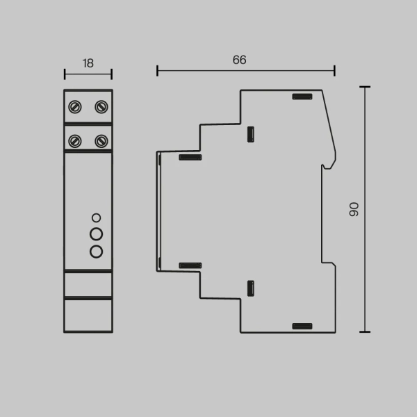 Диммер Lighting control 721018