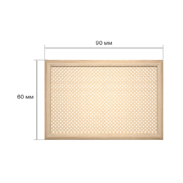 Экран для радиатора 90х60 см Глория дуб сонома STELLA