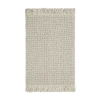 Ковер из переработанного пластика бежевого цвета из коллекции ethnic, 60х90 см