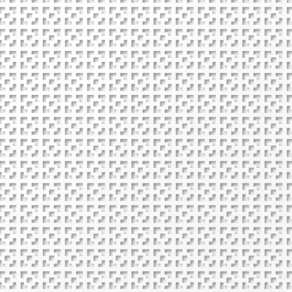 Панель декоративная перфорированная без рамки 1112х512 Дамаско Белый STELLA (2шт)