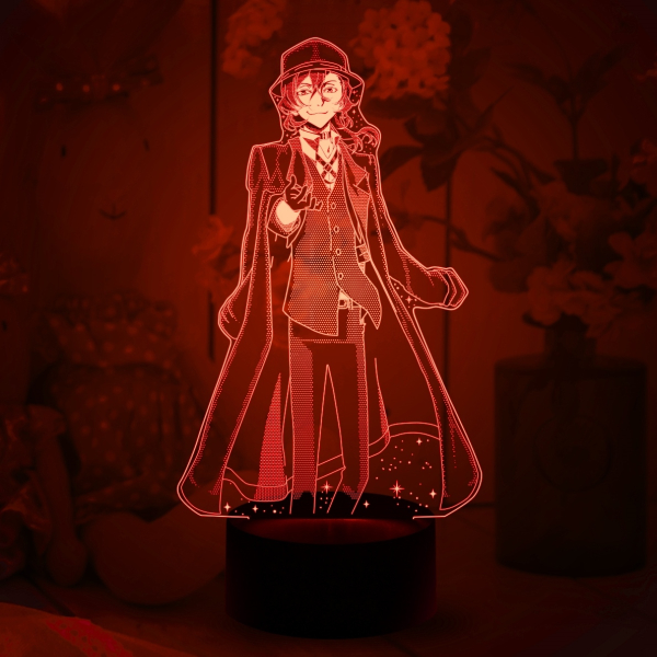 3D светильник  Чуя Накахара (Великий Из Бродячих Псов)