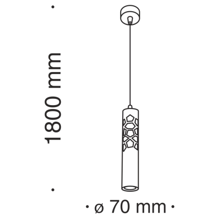 Подвесной светильник Maytoni P037PL-L11W4K