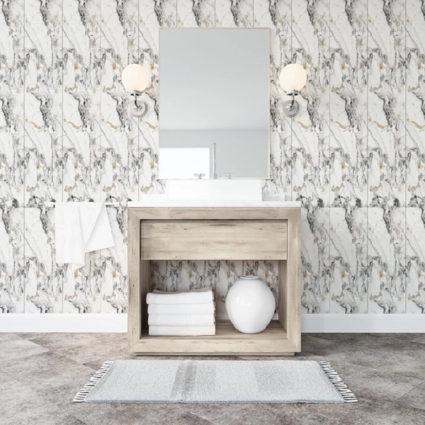 Панель ПВХ Stella Мелони Мирель 127 2700х250х8 (10шт.упак.)